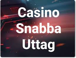 Casino Online med Snabba Uttag - Upplev Spänningen Idag